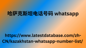 哈萨克斯坦电话号码 whatsapp